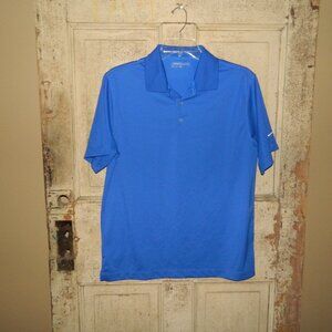 Nike Golf Polo Shirt Blue Size L (QQ-40)